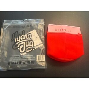Hydro Jug Red and Pink Neoprene Sleeve And Strap NEW
